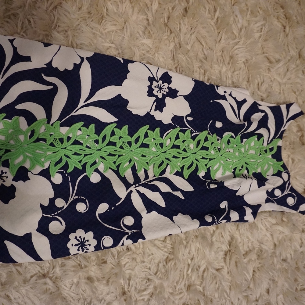 Lilly Pulitzer Navy & Green Dress